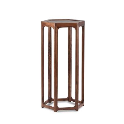 China Minimalist Chinese Furniture Tenon Furniture and Tenon Structure Wooden Flower Pot Rack Flower Display Stand for sale