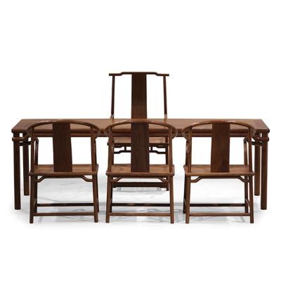 China (Other)Adjustable Classic Chinese Wooden Dining Table Set Set 4 Chairs Table Set Solid Wood Dining Table Set for sale