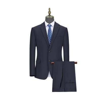 China Other Design Fashion Single Breasted Pilling Navy Blue Herringbone Blazer Non Two Piece For Men for sale