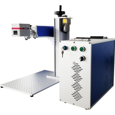 China Laser Fiber Laser Marking Machine With MOPA Laser Source for sale