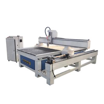 China New STYLECNC Hotels CNC Router Lathe Machine With 4th Rotary Axis For Sale for sale