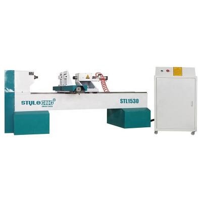 China 2021 Best Hotels CNC Lathe Wood Turning Machine for Bowls, Vases, Tumblers, Cups for sale