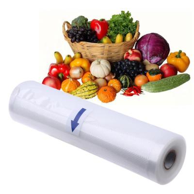 China Disposable custom printed PA transparent food vacuum packaging nylon packing roll bag with great value for sale