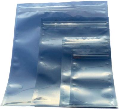 China Fleixble Packaging 4 Anti Static Resealable Bags Sizes 8.26x9.45 (21x24cm) For Hard Drive HDD And Electronic Device for sale