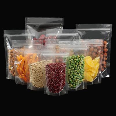 China Fleixble Packaging Anti-Static Transparent Storage Packaging Resealable Ziplock And Heat Sealable For Food Storage for sale