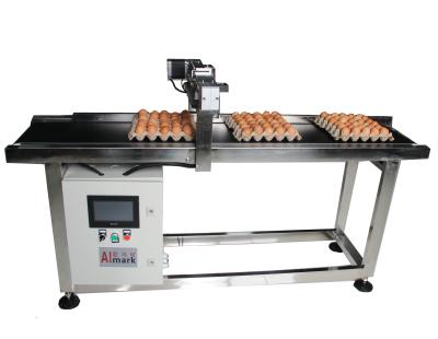 China E5 400W X Traverse System Egg Coding Conveyor Machine For Date Coding for sale