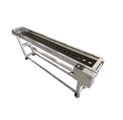 China Stainless Steel Accurate Positioning Electronic Egg Date Coding Conveyor for sale