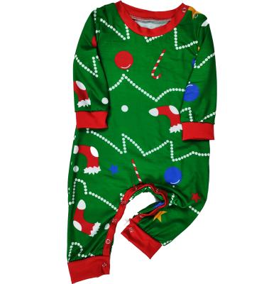 China QUICK DRY Home Wear Family Pajamas Set For Christmas Kids Women Mens Print Long Sleeve Sleepwear Two Piece Set for sale