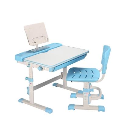 China Modern Children's Desk Adjustable Kids Lift Table And Chair Study Writing Desk Student for sale