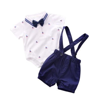 China Chinese style handsome and comfortable baby boy clothes infants rompers baby clothes for sale