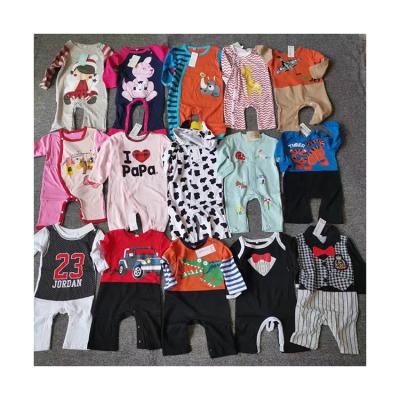 China Formal Dress Designs Newborn 100% Cotton Overalls Rompers Funny Warm Baby Rompers for sale