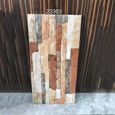 China Luxury Ceramic Exterior Tiles 20 x 40 Exterior Tiles Rustic Decorative Exterior Wall Stone Wall Tiles for sale