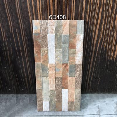 China 20 x 40 Foshan Gray Square Vintage Style Rustic Aged Tiles Rustic Tiles High Quality Durable Export for sale