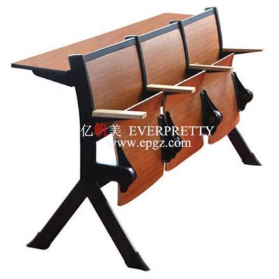 China Modern Good Quality Classroom College Modern School Furniture Wooden Step Ladder Desk And Chair For School for sale