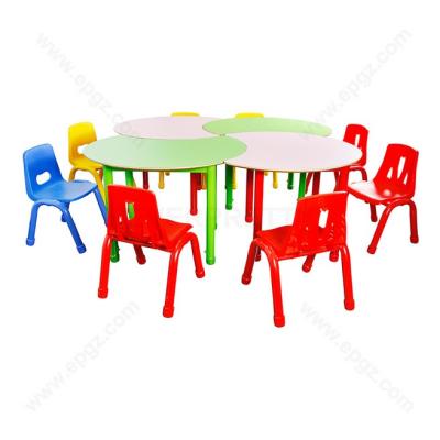 China Modern cheap factory selling kids furniture kids learning party table and chair for sale