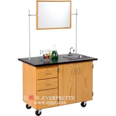 China Modern School Lab University Laboratory Furniture Working Table Work Bench With Water Faucet for sale