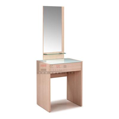 China PANEL Wood Wall Mounted Dressing Table With Integral Mirror , Bed Room Furniture Bedroom for sale