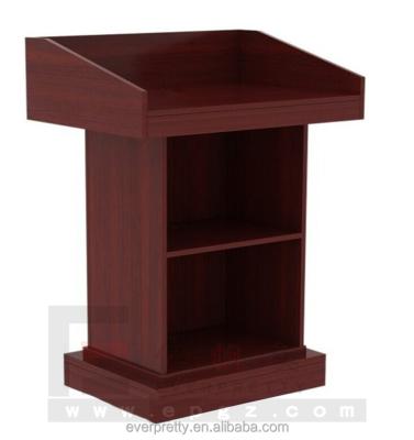 China Amazing Wooden Church Podium Design for School, Wooden Podium, Prize-Awarding Platform CP-103 - Furniture Modern Design Wooden Podium for sale