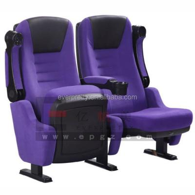 China High Quality Ergonomic Modern Popular Design Fabric Amphitheater Cinema Hall Chairs For Sale for sale