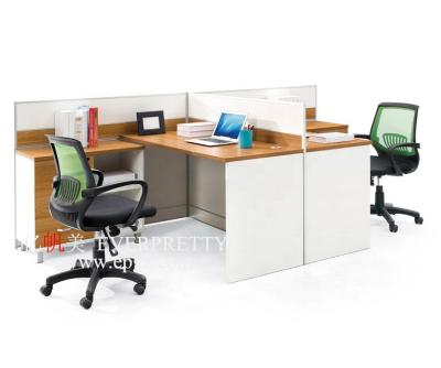 China Modern Convertible Partition Office Furniture Modular Office Cubicle Workstation For Staff for sale