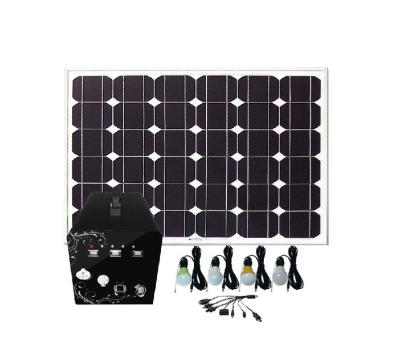 China Sistema de uma iluminação home solar de 60 watts, sistema de iluminação da casa solar para a emergência à venda