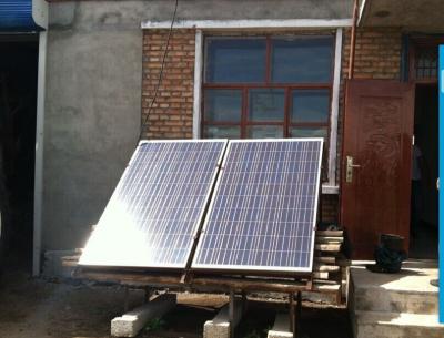 China Dach-Installation 18V 400W weg vom Gitter-Solarenergie-System für Familie zu verkaufen