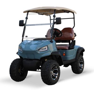 China Cheap Price Hunting 2 Passenger With 5kw AC Motor High-Back Seats Electric Golf Cart 205/50-10(Tire diameter 18.1in) (460mm) for sale