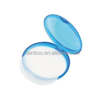 China Cheap basic cleaning logo printed round shape hand soap washing paper sheets for promotion for sale