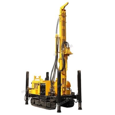 China Construction worksÂ   HENGWANG HQZ320L self propelled crawler moutor 4 dual outrigger drilling rig for sale