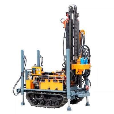 China Cultivate 160M Depth Surface DTH Air Drill Rig Machine For Drilling Rock for sale