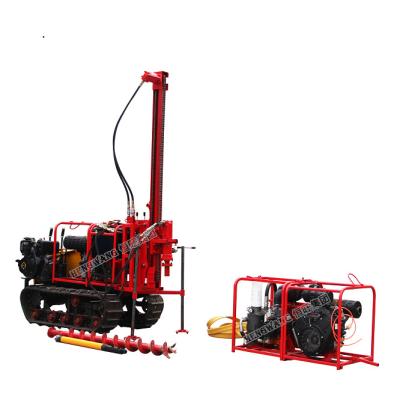 China Factory direct sales 30m drill rig air compressor hammer rock drill easy installation with best price for sale