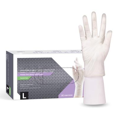 China Factory direct high quality PVC food contact grade kitchen plastic food gloves waterproof white gloves for sale