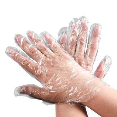 China Food Contact Grade Plastic Gloves Single Pack Individual Pe Plastic Gloves Individually Packed Gloves for sale