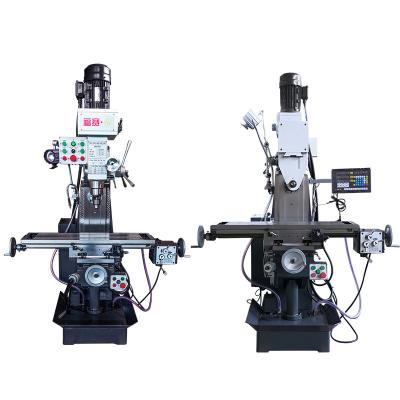 China Garment shops FS7550CW universal manual metal engraving machine turret benchtop milling machines price for sale