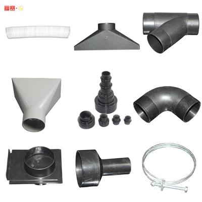 China Plastic And Others Joint Vacuum Line Suction Mouth Pipe T-Branch Pipe T-Branch Pipe Bell Bent Pipe Valve Reduction Sleeve Fix Ring Flange Reduction Sleeve Filter for sale