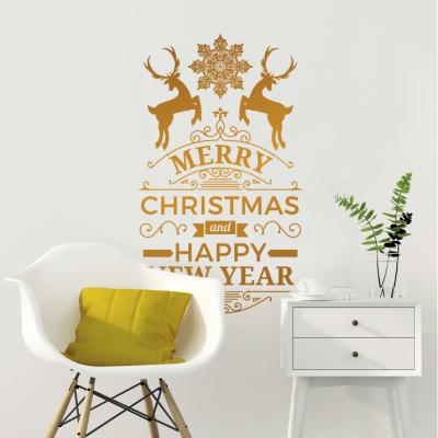 China WALL STICKER Christmas Decals Stickers For Walls Stick On Wall Art for sale