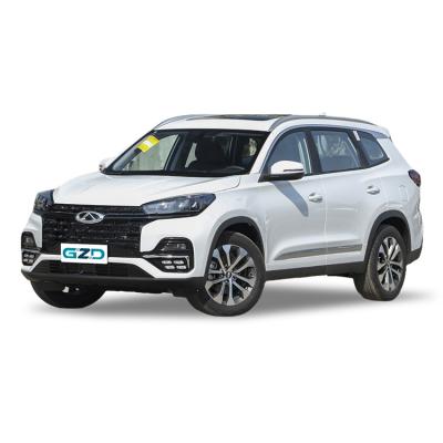 중국 5자리 가죽 SUV 파노라마 태양 지붕 차 체리 티고8 1.5T 엔진 156hp 판매용