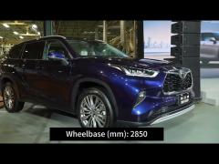 2023 2.5L Smart Electric Hybrid Toyota Highlander Four Wheel Drive SUV With 4 Cylinders