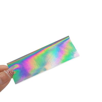 China Customized Waterproof Laser Branding Logo Hologram Die Cut Stickers Holographic Promotional Color Printed Branding for sale