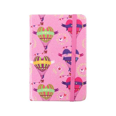 China Hardcover Book Air Balloon Notebook Travel Journal Notebook Heat Warm Notebook for sale