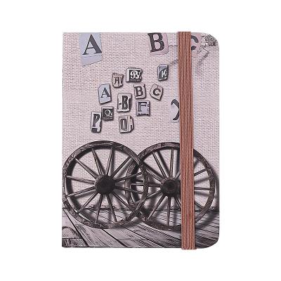 China High Quality Customized Customized Printed Wheel Notebook Hardcover Notebooks Hardcover Notebook Wheel for sale