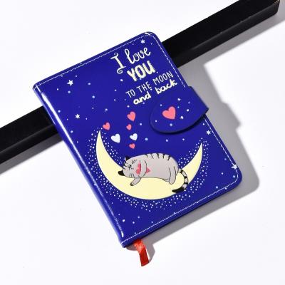 China Blank Notebook Printable Leather Cute Stationery PU Leather Cute Stationery Blank A3 A4 A5 School Limit Notebook A3 A4 A5 Magnetic Sublimation Notebooks for sale