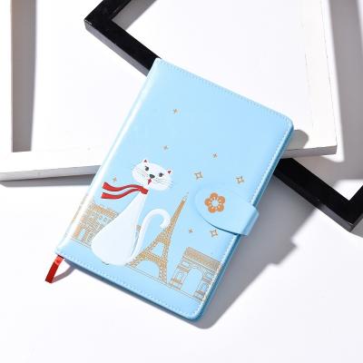 China Limit Notebook Academic A5 Printed Logo Planner Journal Softcover Notebook Cat Persian Notebook for sale