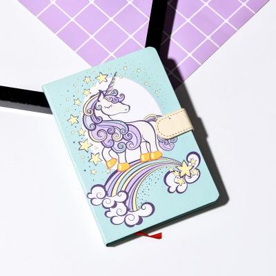 China Cute Cartoon Hardcover Notebooks Animal Notebook by For Kids Unicorn Notebook for sale