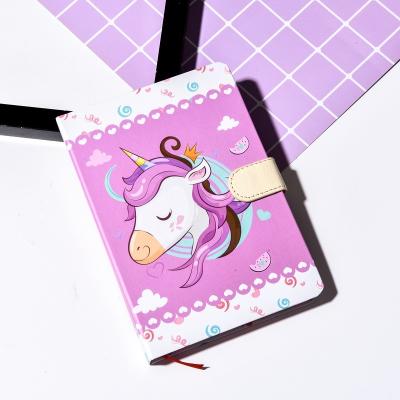 China Stationery Logo Sublimation Custom Hardcover Unicorn Hardcover Notebook Cute Kids Notebook Journals for sale