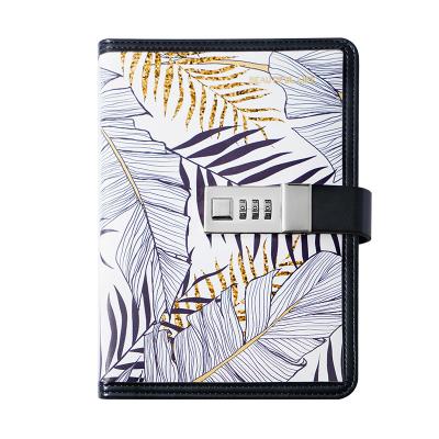 China Adult Hardcover Book Diary Gift Notebook With Lock Midori Travelers Notebook Binder For Filling Business Journals for sale