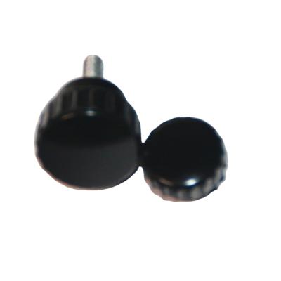 China Round Head Plastic Knurled Knurled Screw M6/M8/10 Stocked Plastic Knobs Handles for sale