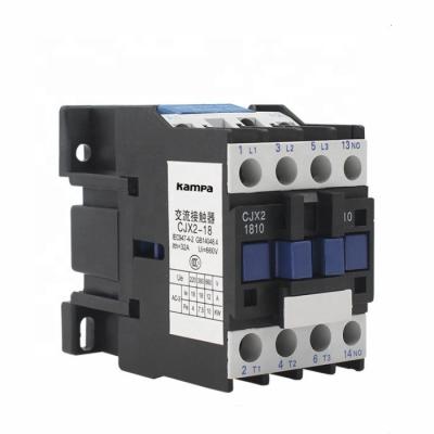 Κίνα CJX2 σειρά 18 Amp μαγνητική συχνότητα σπειρών επαφέων CJX2-1810 50Hz εναλλασσόμενου ρεύματος προς πώληση