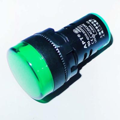 China Schutz-Niveau 22mm Dreiphasenindikator-Wechselstroms 220V multi Farbeip40 zu verkaufen