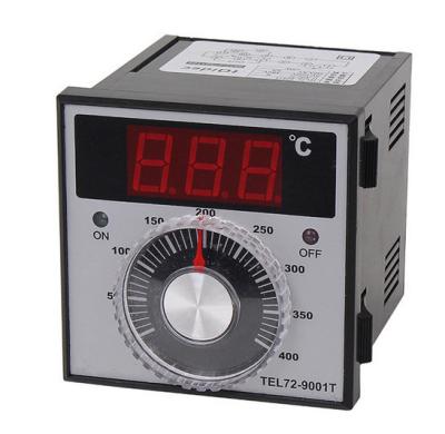 China Zeigerartiger Temperatur-Thermostat-Prüfer TEL72-9001T 72*72mm zu verkaufen